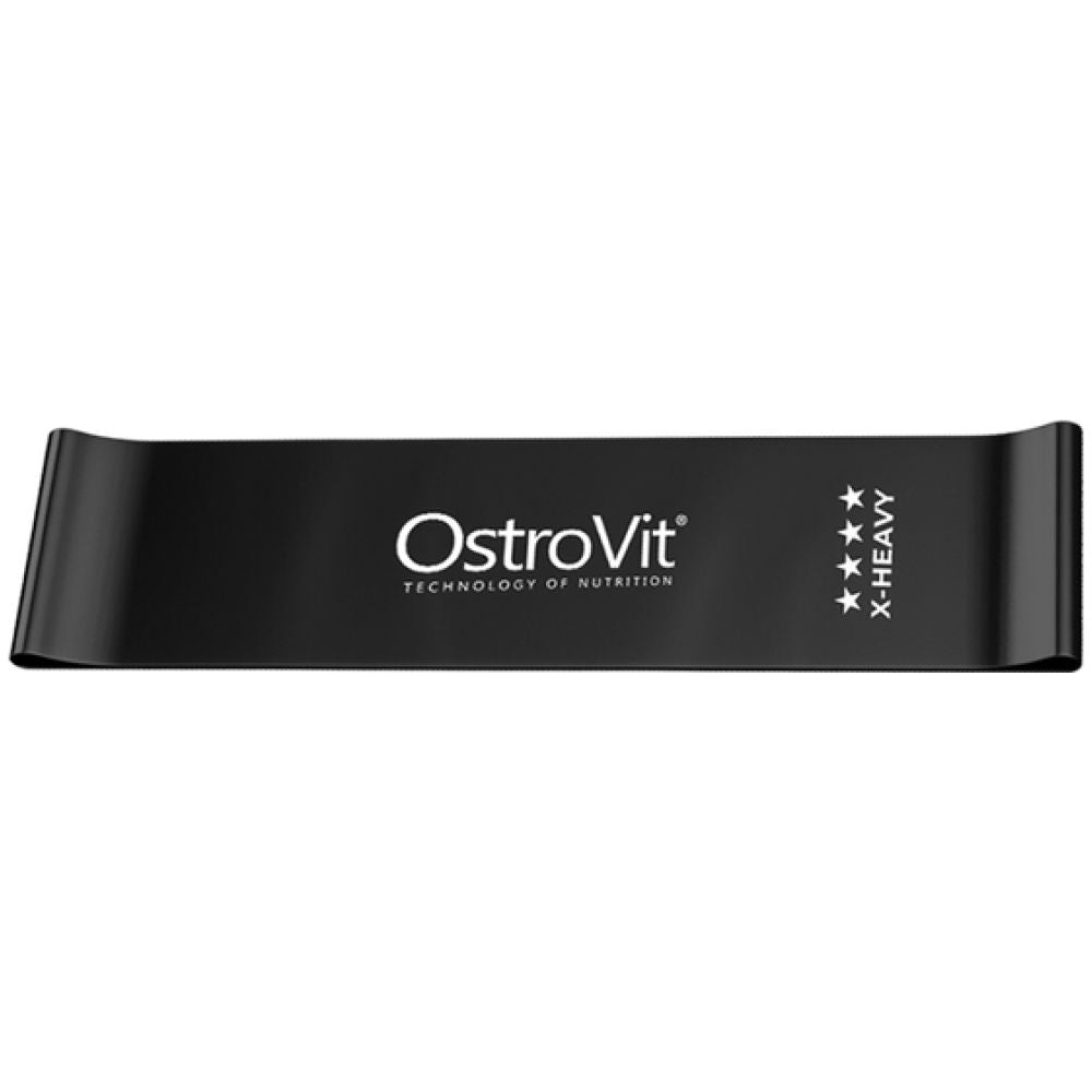 OstroVit X-Heavy - Непрекъснат тренировъчен ластик черен