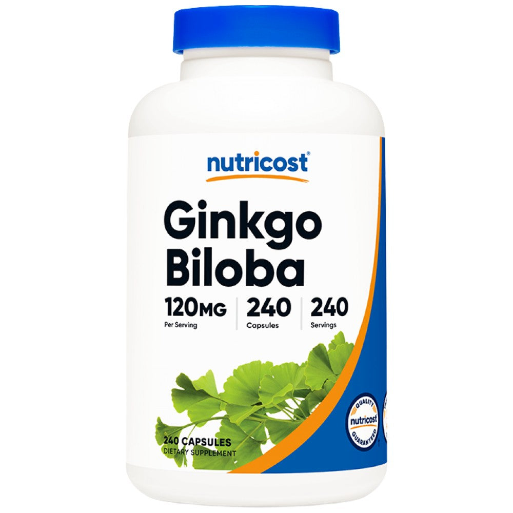 Nutricost Ginkgo Biloba 120 mg - Гинко билоба 120 mg