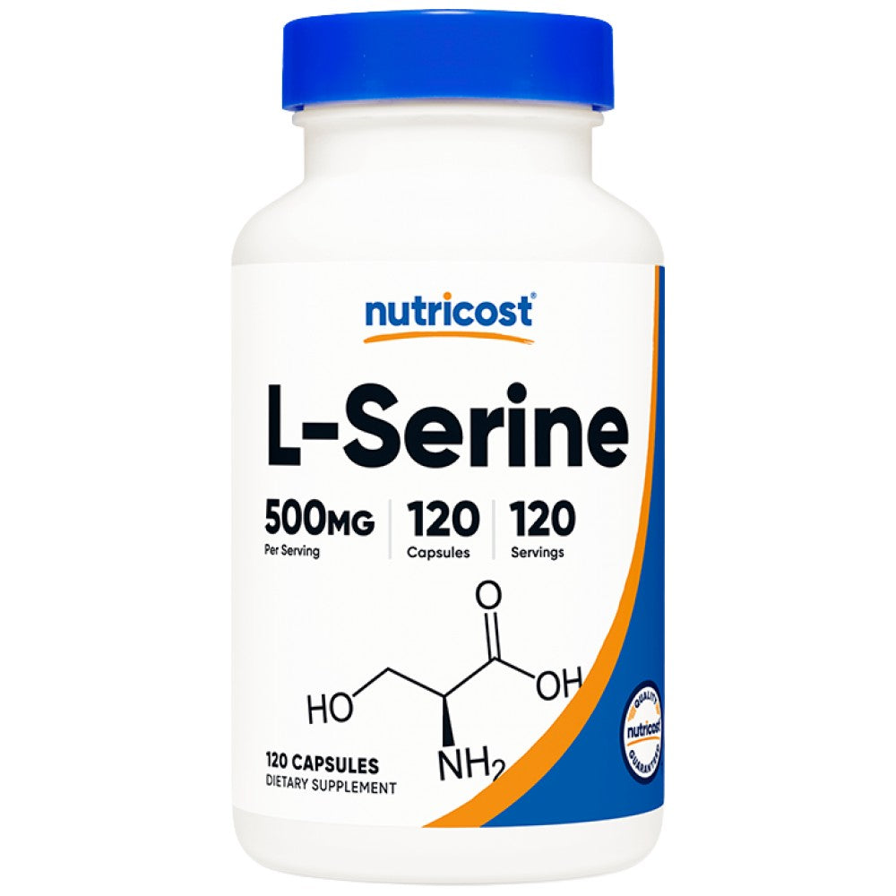 Nutricost L-Serine 500 mg - L-Серин 500 mg