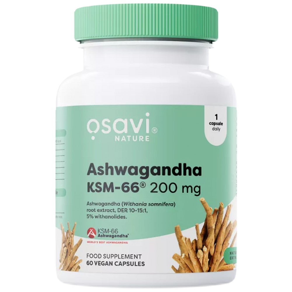 Osavi Ashwagandha KSM-66 200 mg - Ашваганда KSM-66 200 mg