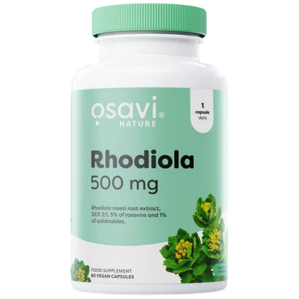 Osavi Rhodiola 500 mg - Родиола розова 500 mg
