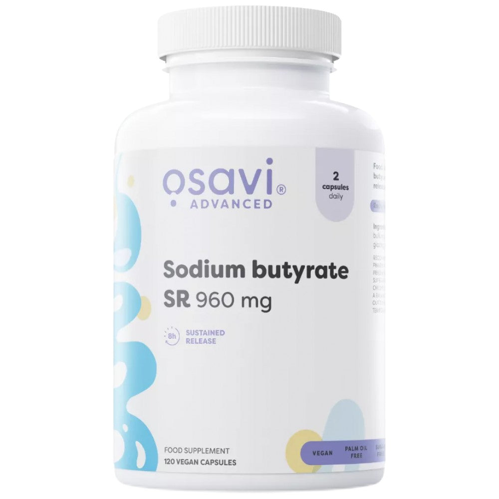 Osavi Sodium Butyrate SR 960 mg Sustained Release - Натриев бутират 960 mg за червата