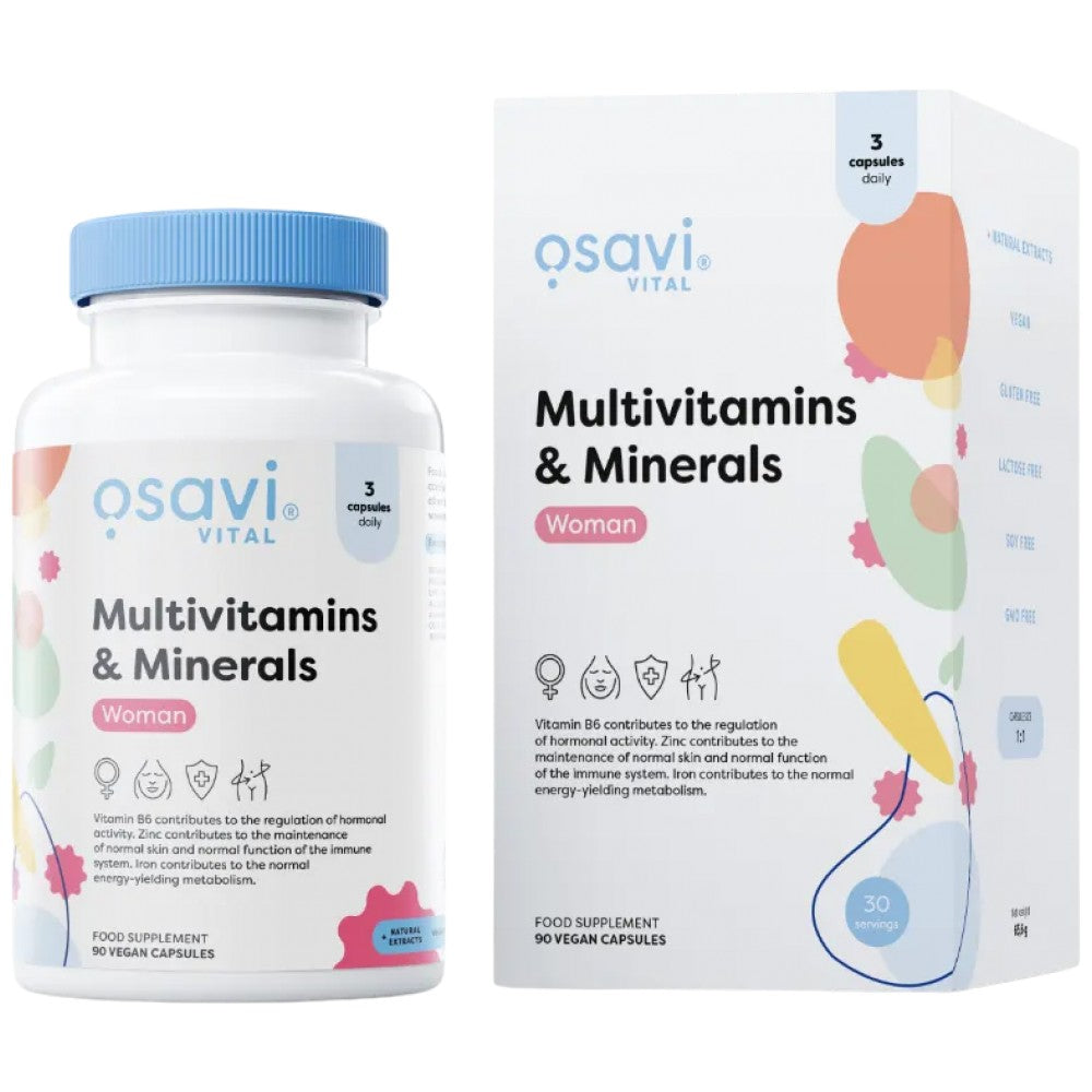 Osavi Multivitamins & Minerals Woman - Мултивитамини и минерали за жени