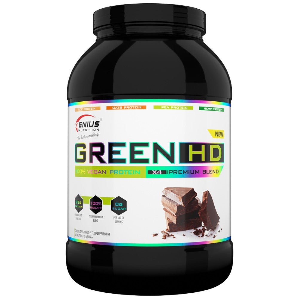 Genius Nutrition Vegan Green-HD - Веган растителен протеин