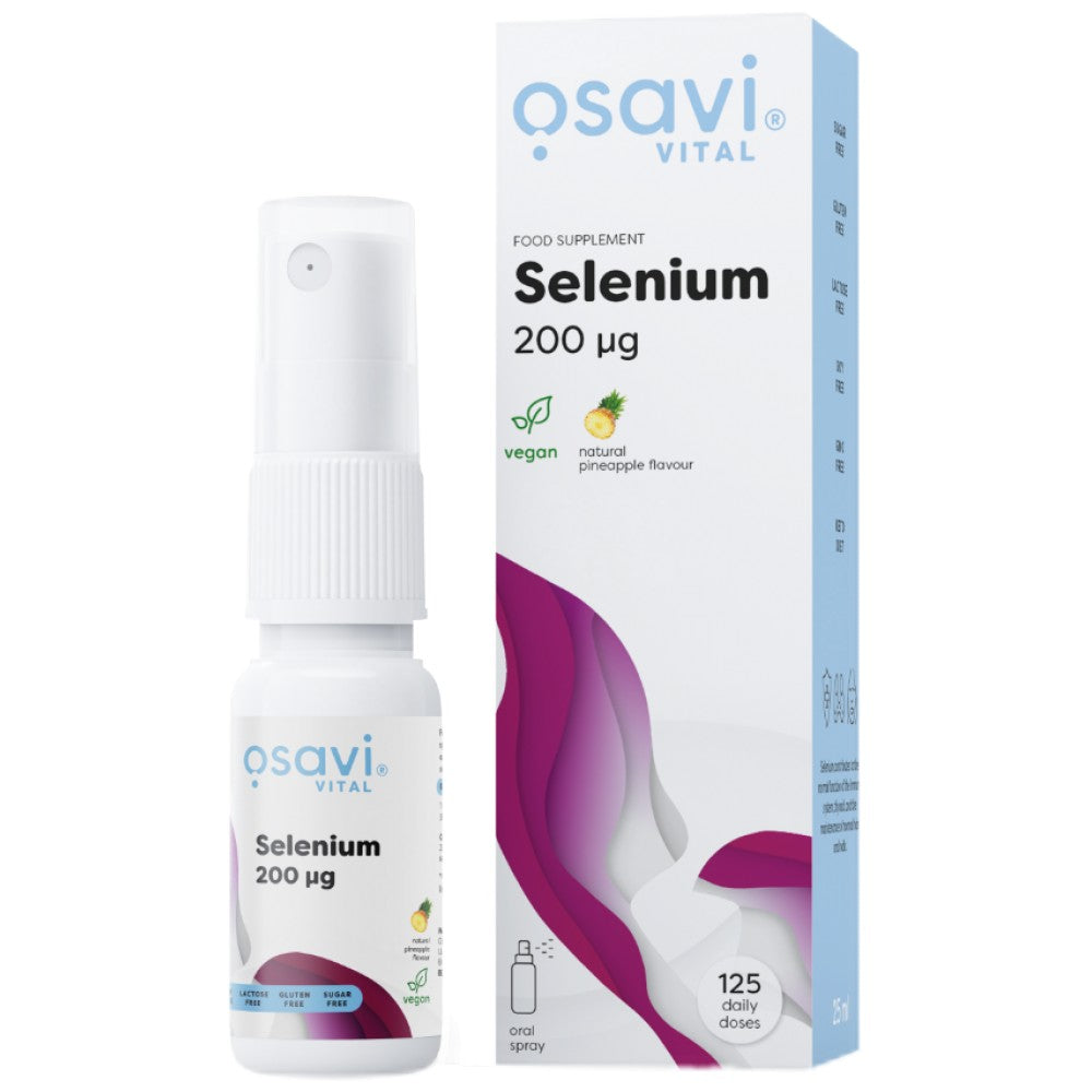 Osavi Selenium Oral Spray 200 mcg - Селен спрей 200 mcg
