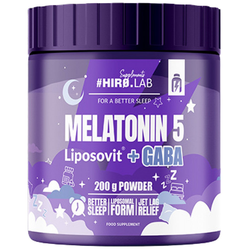 Hero.Lab Melatonin 5 Liposovit + GABA - Липозомен мелатонин с ГАБА
