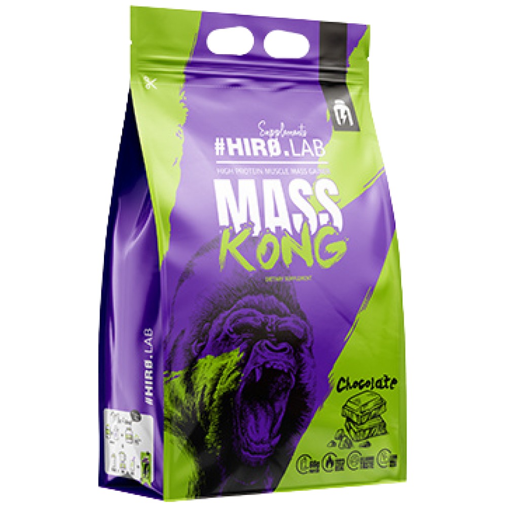 Hero.Lab Mass KONG Low-Sugar & Fat High-Protein Gainer - Гейнър с нисък дял захар