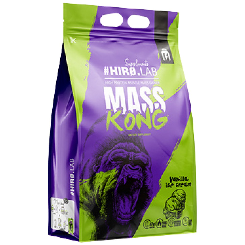 Hero.Lab Mass KONG Low-Sugar & Fat High-Protein Gainer - Гейнър с нисък дял захар