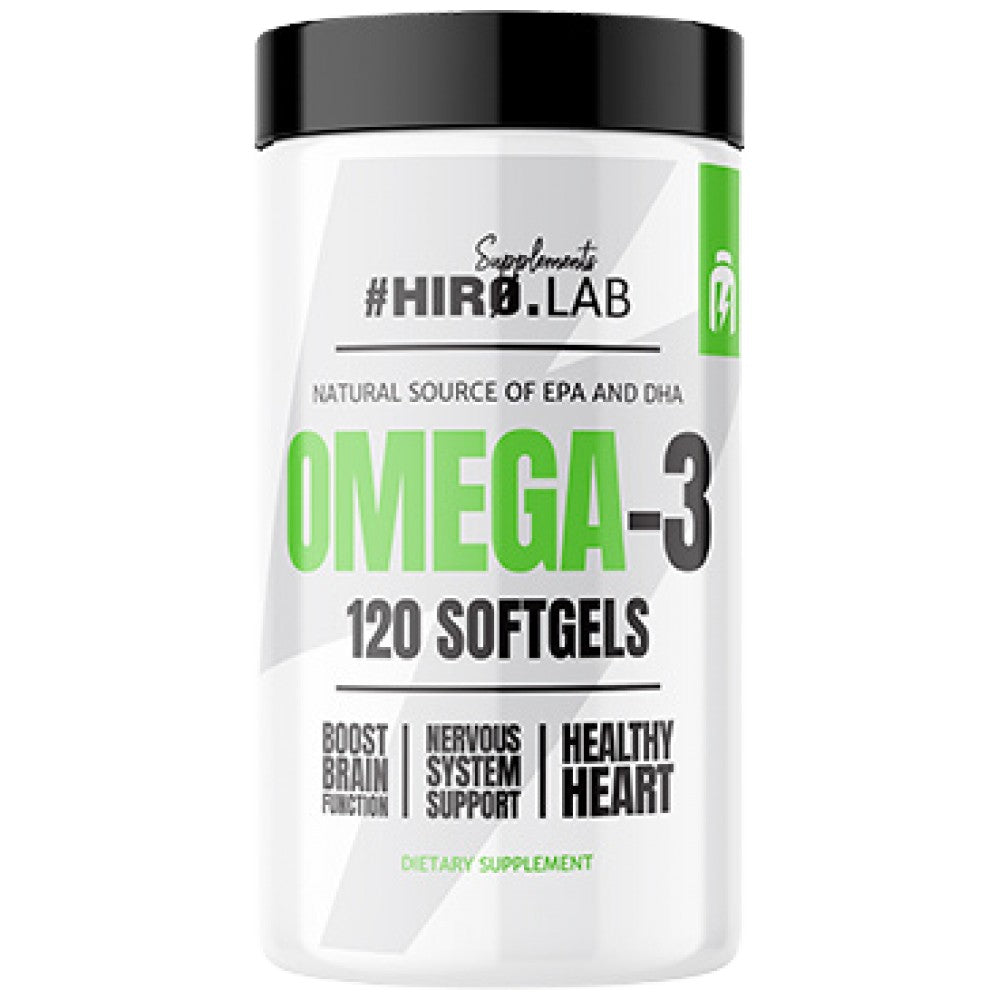 Hero.Lab Omega-3 Fish Oil 65% EPA + DHA - Рибено масло 65% EPA и DHA