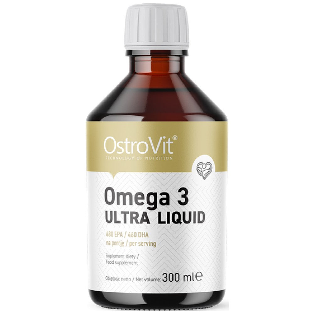 OstroVit Omega 3 Ultra Liquid - Течно рибено масло Омега 3