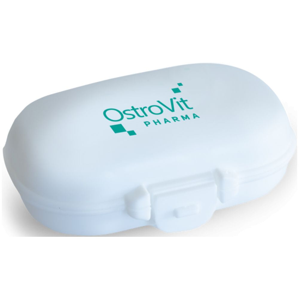 OstroVit Pillbox Кутийка за капсули White - Кутийка за капсули бяла