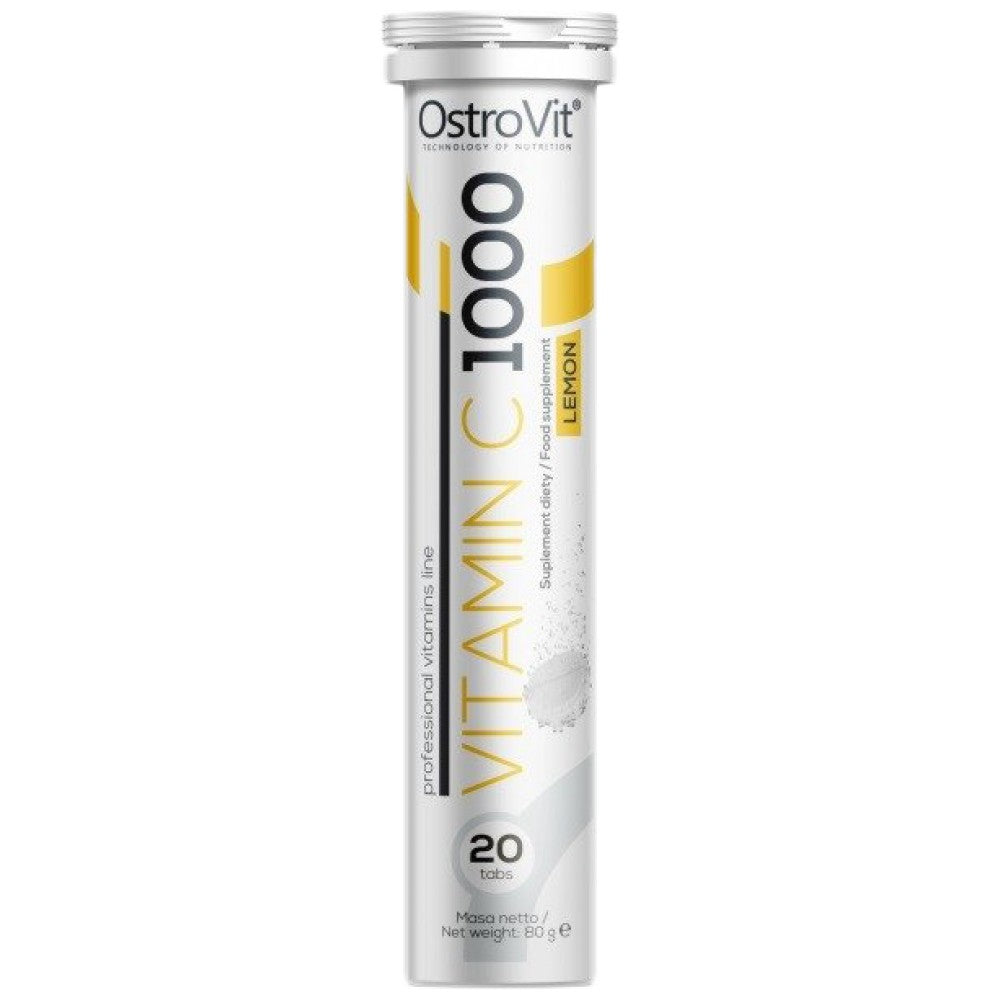 OstroVit Vitamin C 1000 mg Effervescent - Витамин С 1000 mg ефервесцентен