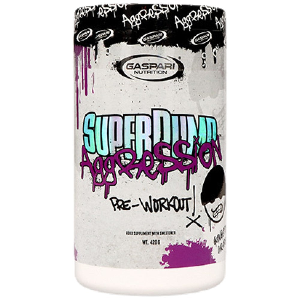 Gaspari Nutrition SuperPump Aggression Pre-Workout - Предтренировъчна формула за помпа