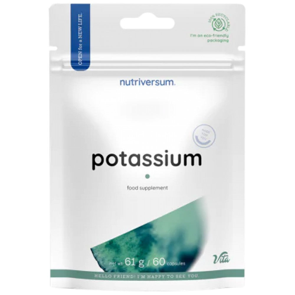 Nutriversum Potassium 300 mg - Калий 300 mg