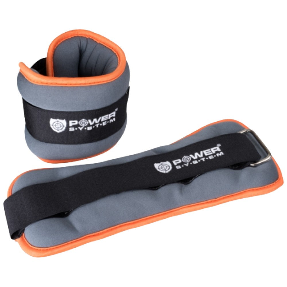 Power System Ankle Weights 2 x 1 kg - Тежести за глезени 2 х 1 кг