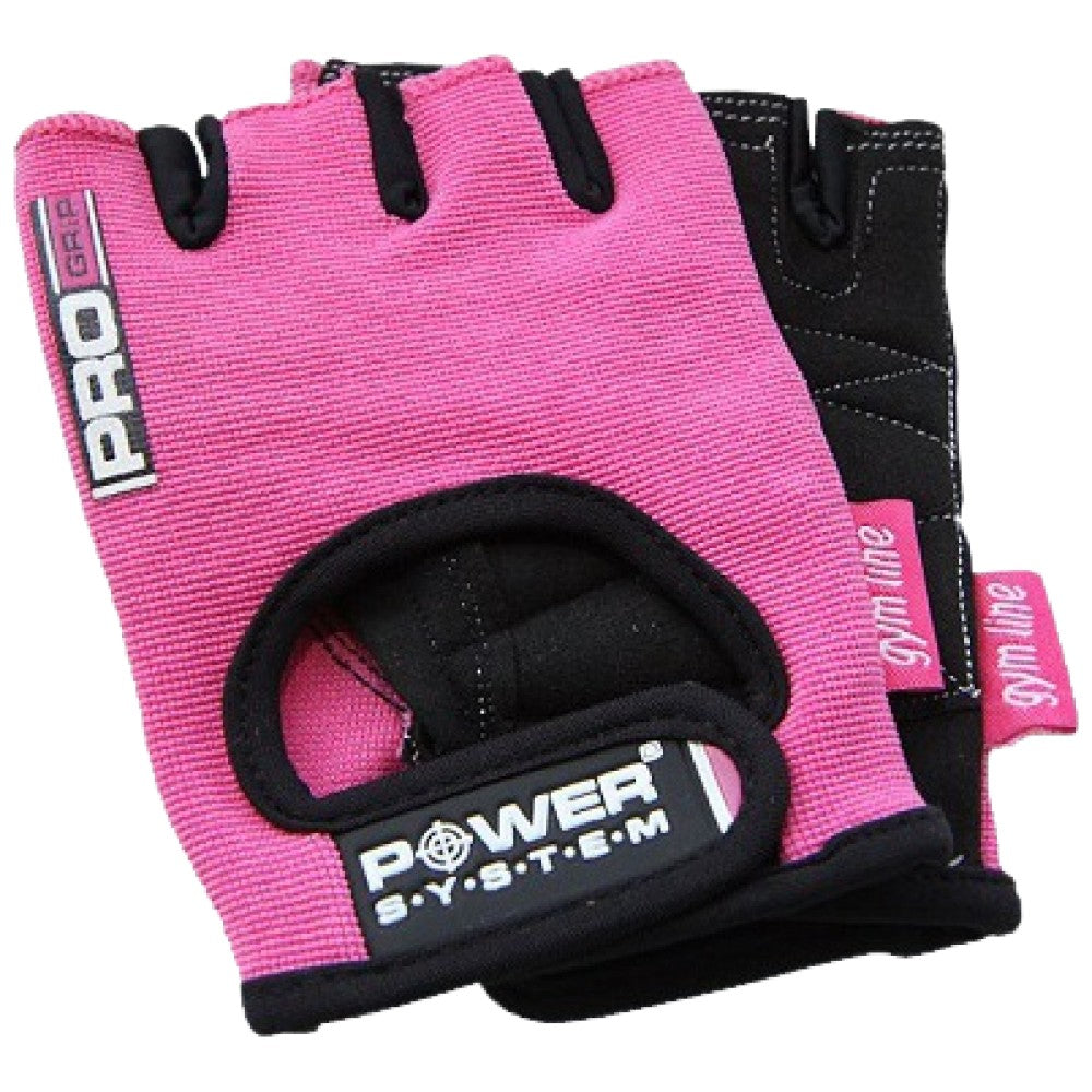 Power System Fitness Gloves Pro Grip - Дамски тренировъчни ръкавици розови
