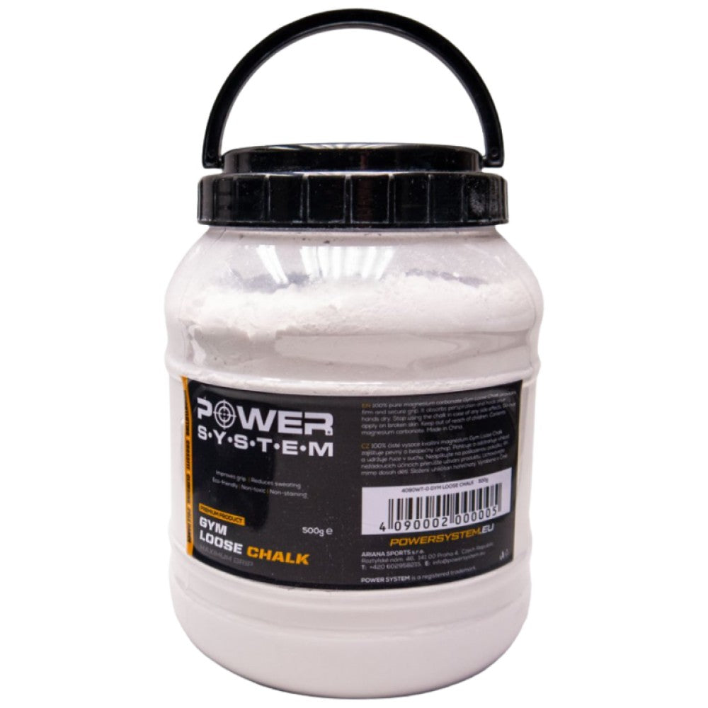 Power System Gym Loose Chalk - Магнезий за хват насипен