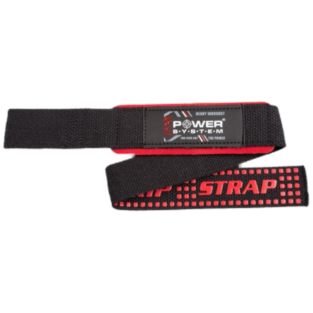 Power System Lifting Straps XTR Grip Black - Каишки за вдигане на тежести черни