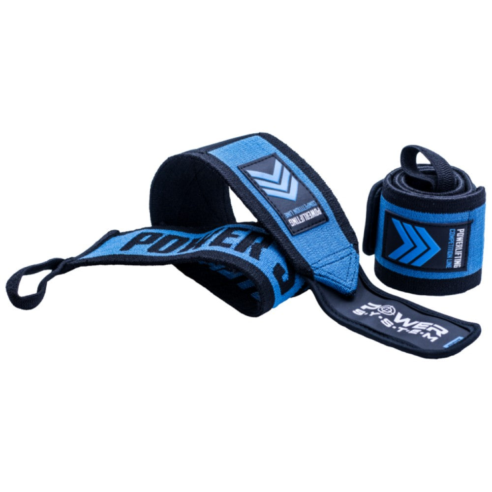 Power System Wrist Wraps Extreme Blue - Накитници за китки сини