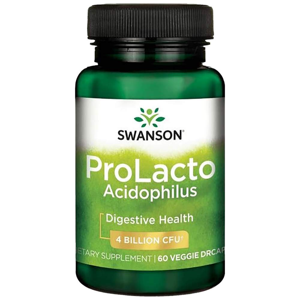 SWANSON ProLacto Acidophilus 4 Billion CFU - Пробиотик 4 млрд. CFU