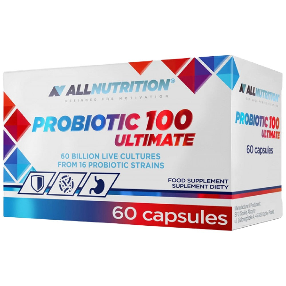AllNutrition Probiotic 100 Ultimate LactoSpore® - Пробиотик 100 млрд. CFU