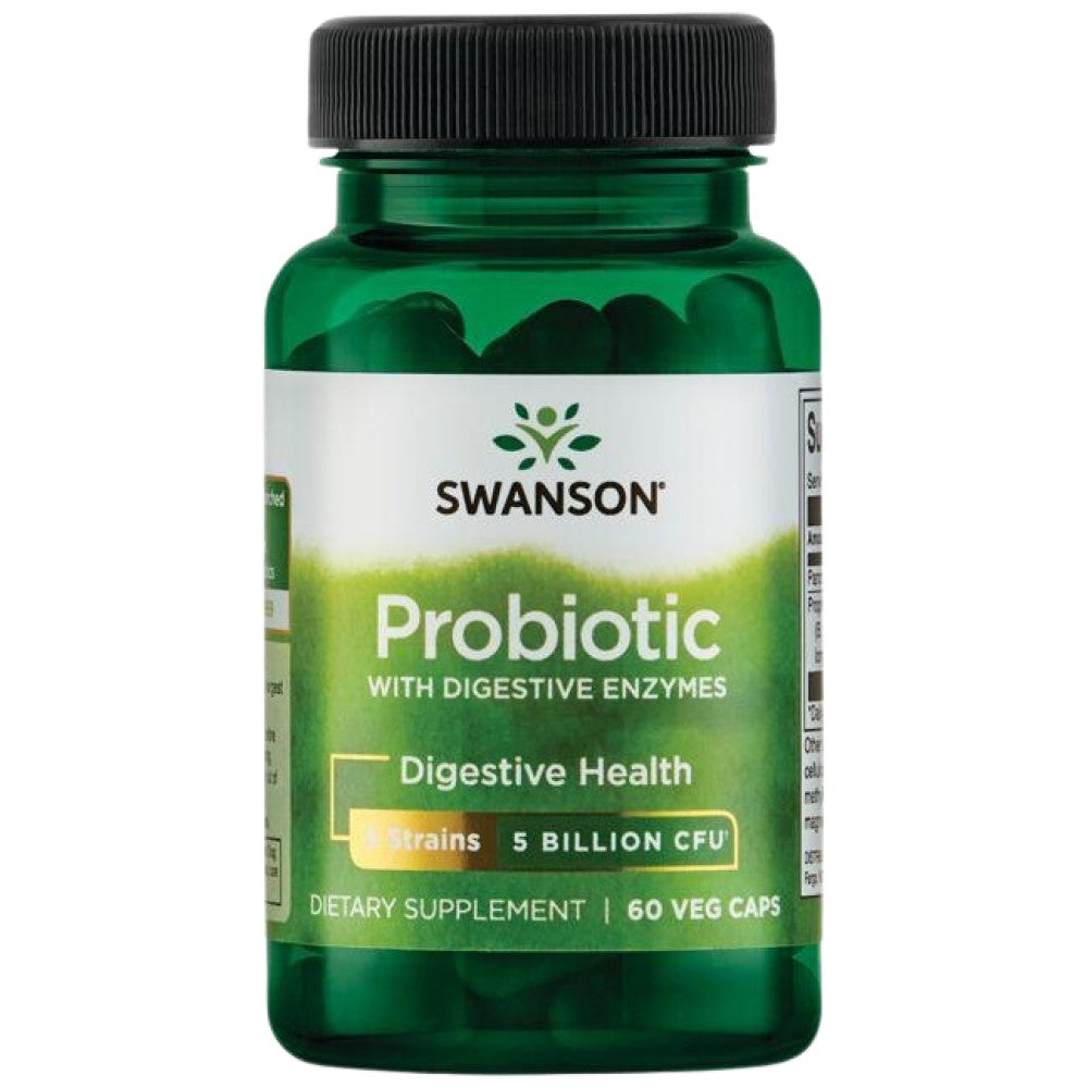 SWANSON Probiotic with Digestive Enzymes - Пробиотик с храносмилателни ензими