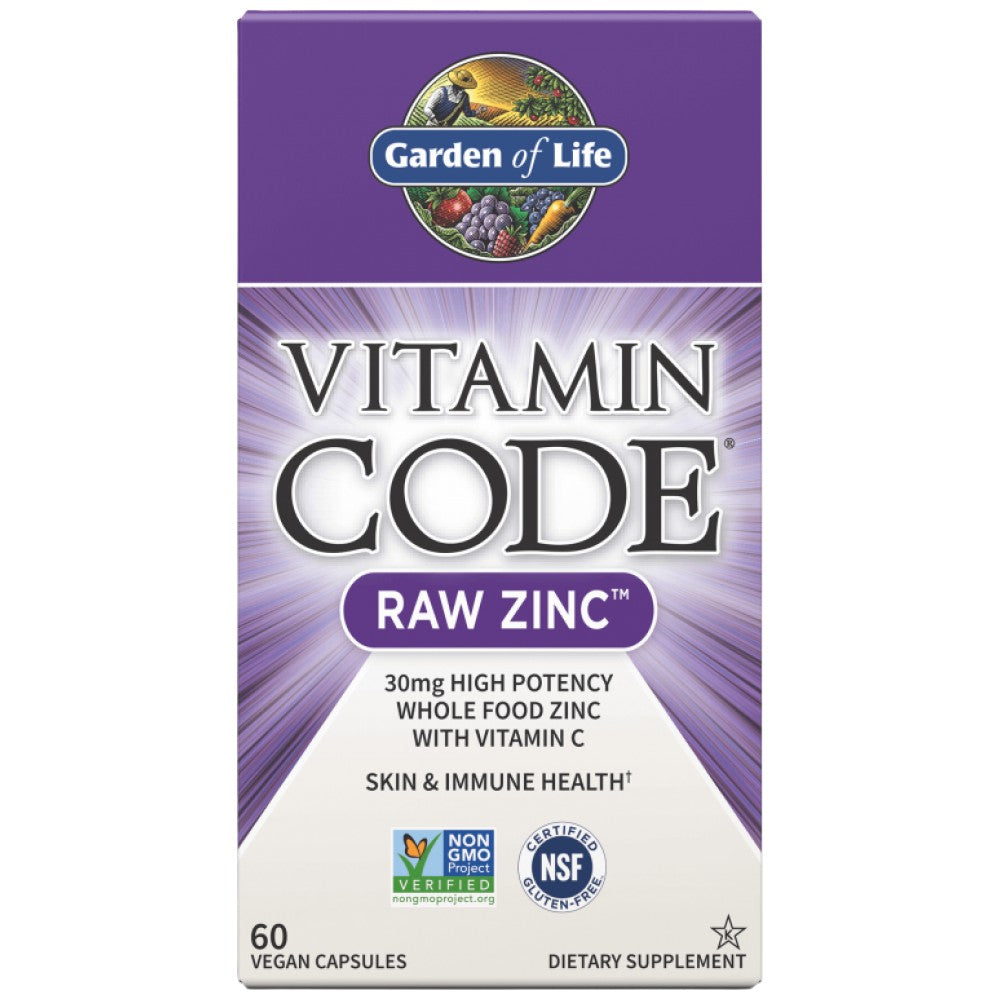 Garden Of Life Vitamin Code RAW Zinc - Цинк от цели храни