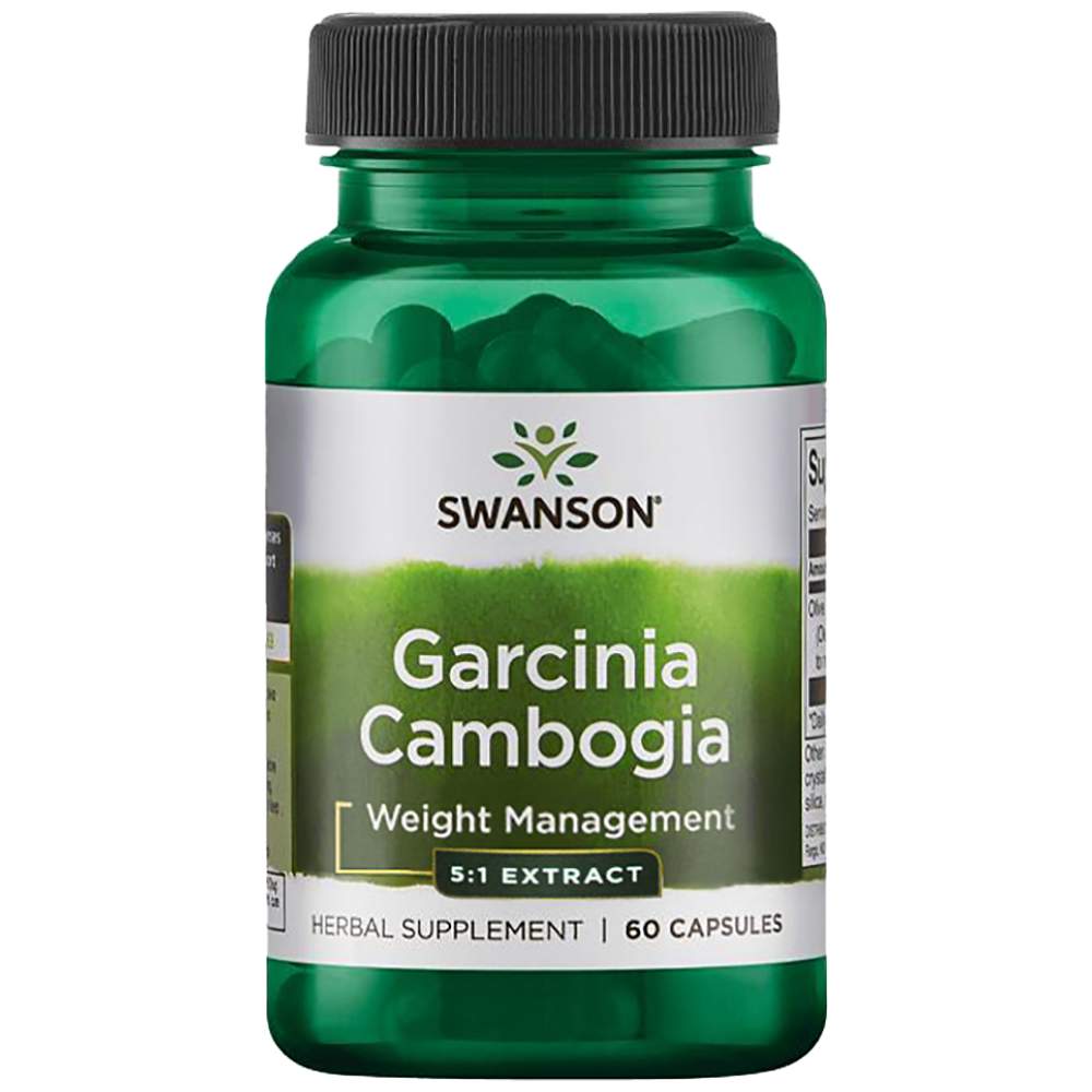 SWANSON Garcinia Cambogia 5:1 Extract 80 mg - Гарциния камбоджа 80 mg