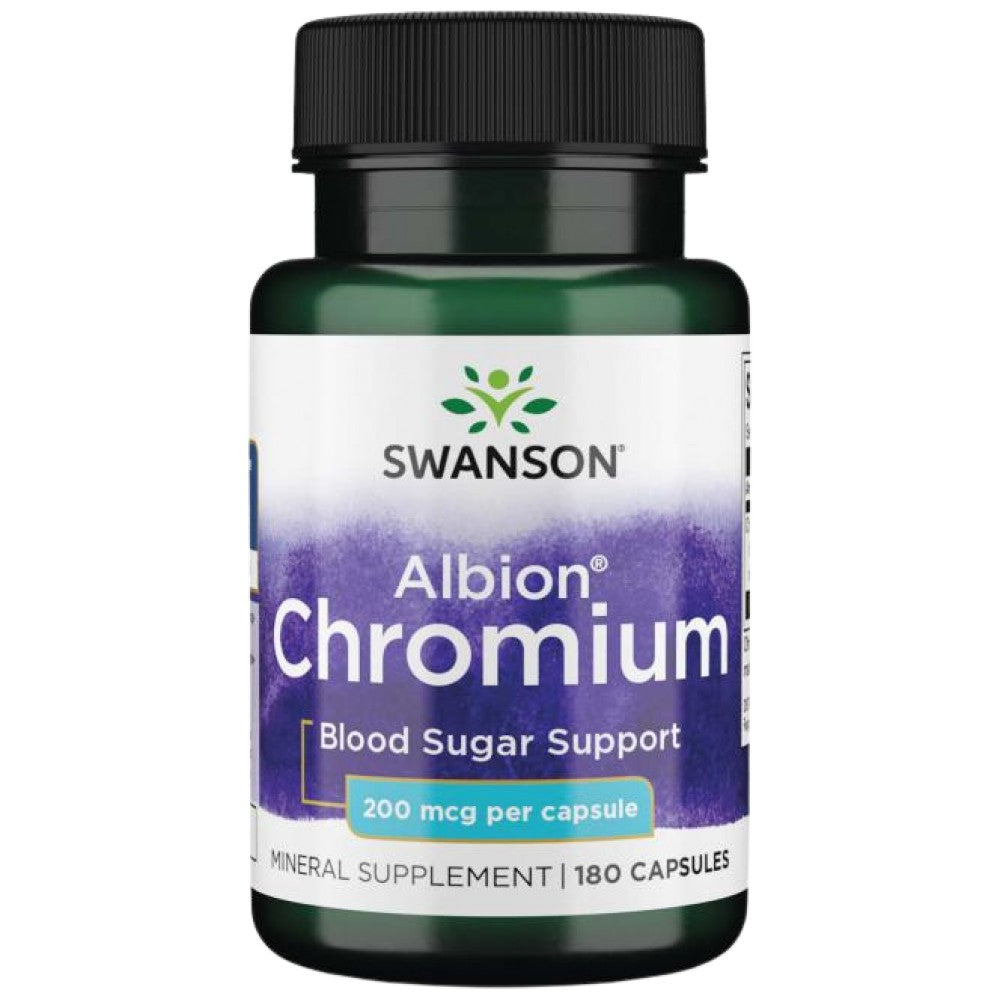 SWANSON Albion Chelated Chromium 200 mcg - Хелатен хром 200 mcg