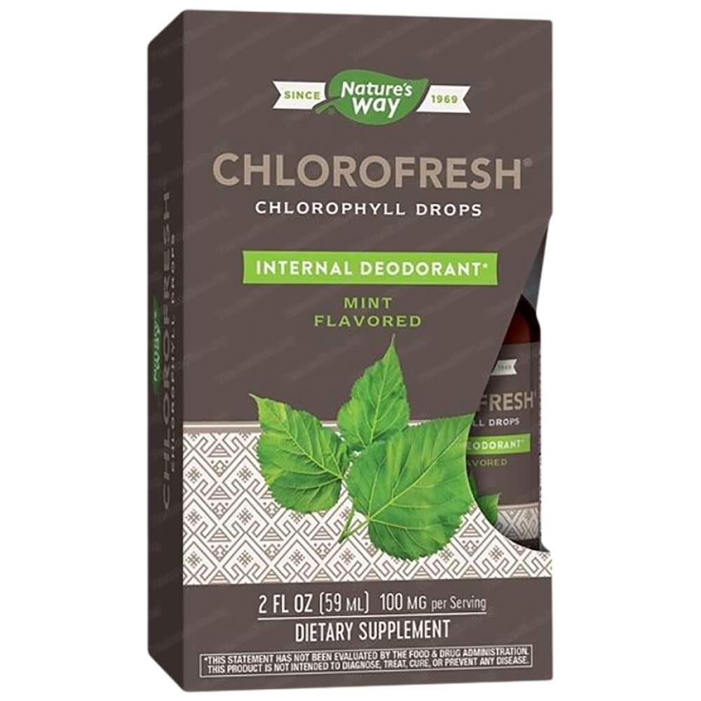 Nature's Way Chlorofresh Drops 59 ml - Течен хлорофил капки