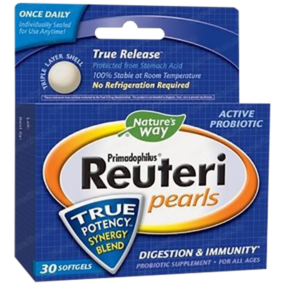 Nature's Way Primadophilus Reuteri Pearls 1 Billion - Пробиотик Reuteri перли
