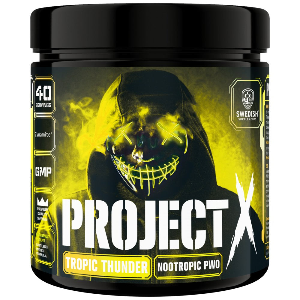 SWEDISH Supplements Project X 2.0 Advanced Nootropic Pre-Workout - Ноотропна предтренировъчна формула