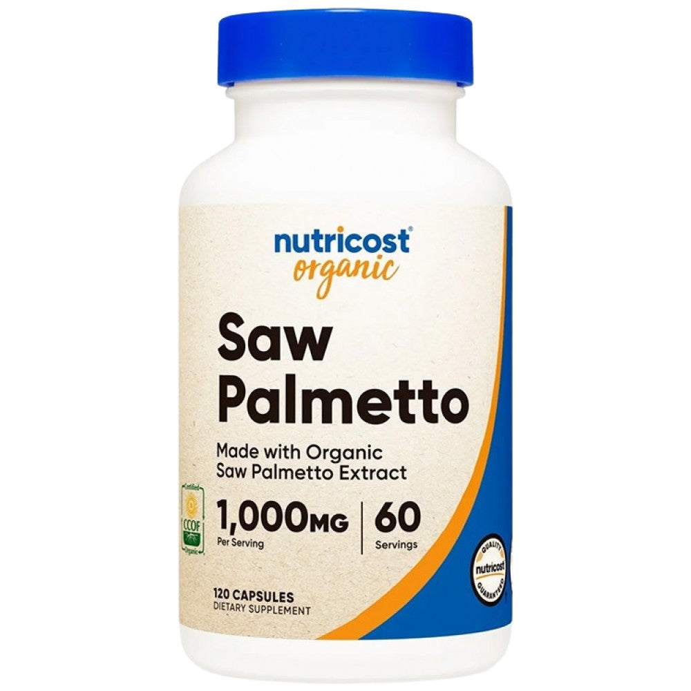 Nutricost Saw Palmetto 1000 mg - Сао палмето 1000 mg