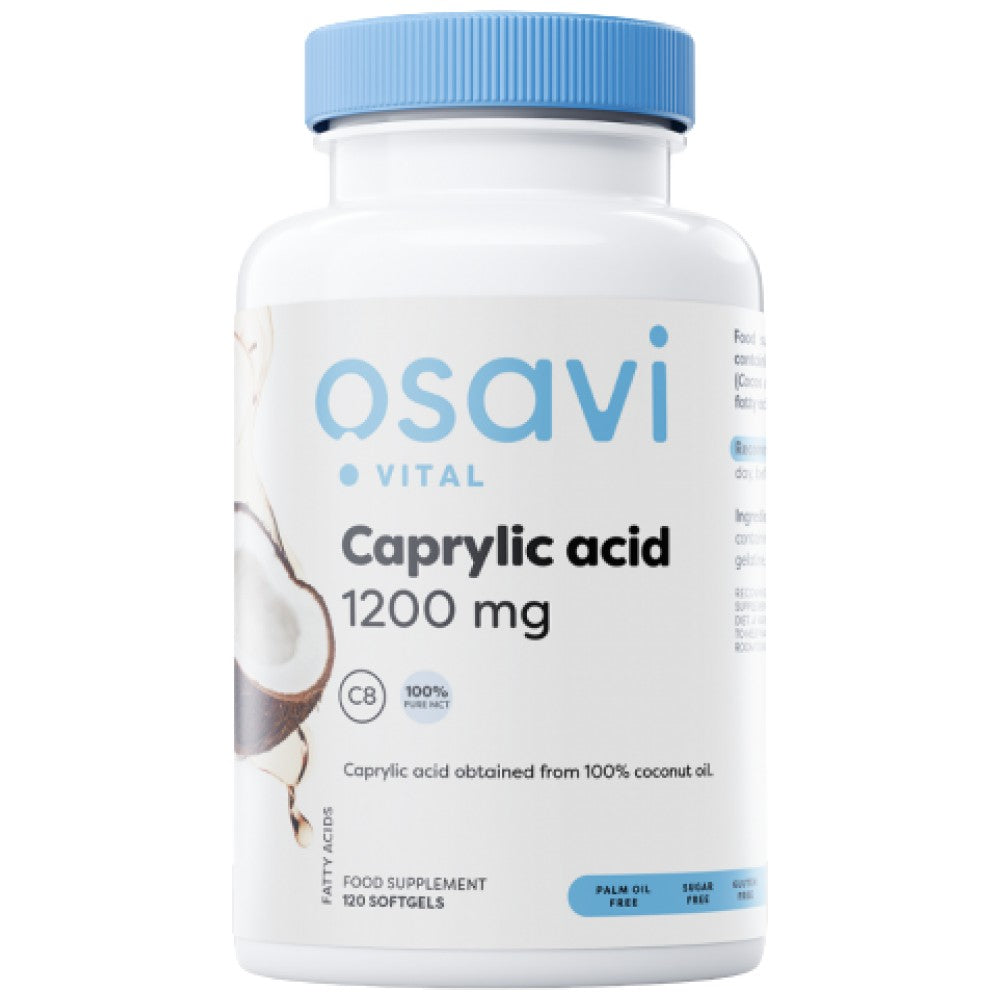 Osavi Caprylic Acid 1200 mg - Каприлова киселина 1200 mg