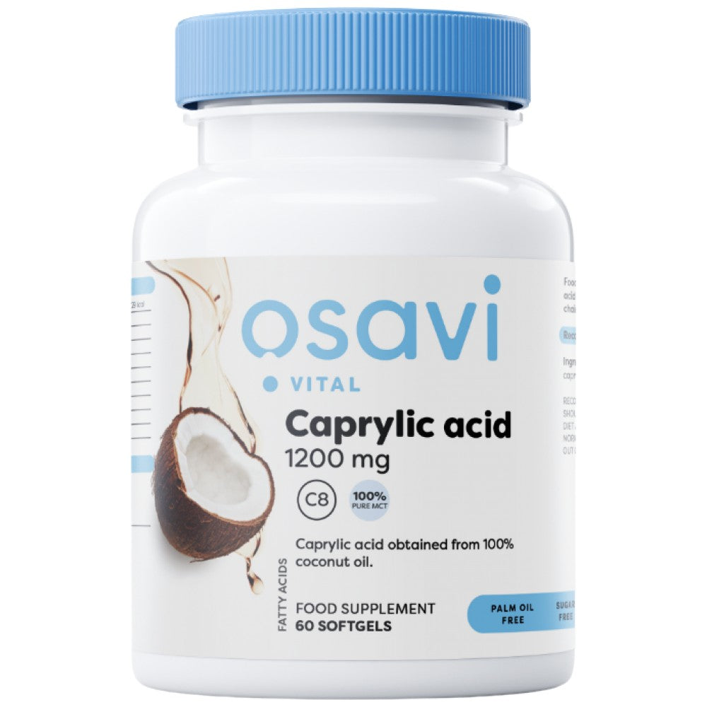 Osavi Caprylic Acid 1200 mg - Каприлова киселина 1200 mg