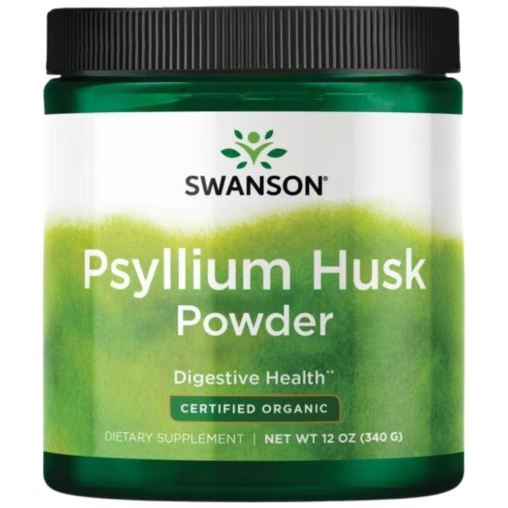 SWANSON Psyllium Husk Powder Organic - Био псилиум обвивки на прах