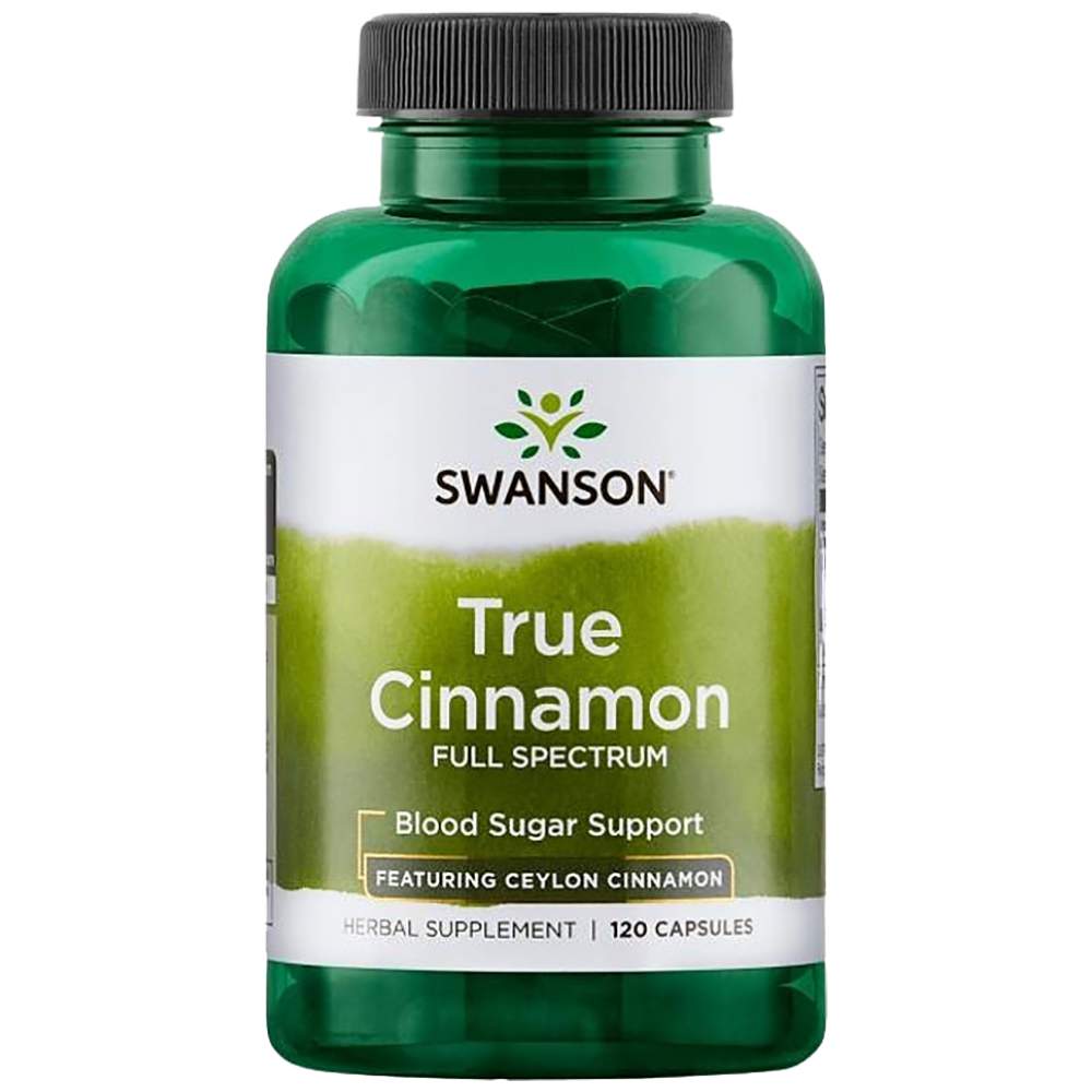 SWANSON Full Spectrum True Cinnamon 300 mg - Истинска канела 300 mg