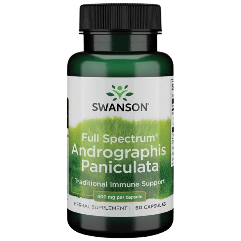 SWANSON Full Spectrum Andrographis 400 mg - Андрографис 400 mg
