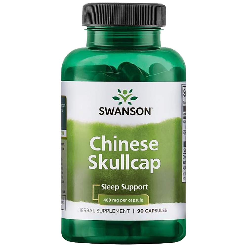 SWANSON Full-Spectrum Chinese Skullcap 400 mg - Китайски шлемник 400 mg
