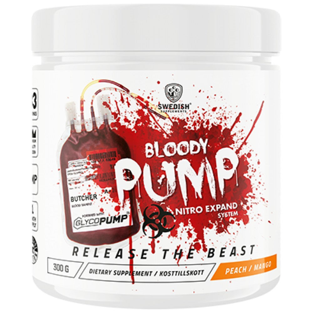 SWEDISH Supplements Bloody Pump Stim-Free Nitro Expand System - NO бустер за помпа без стимуланти