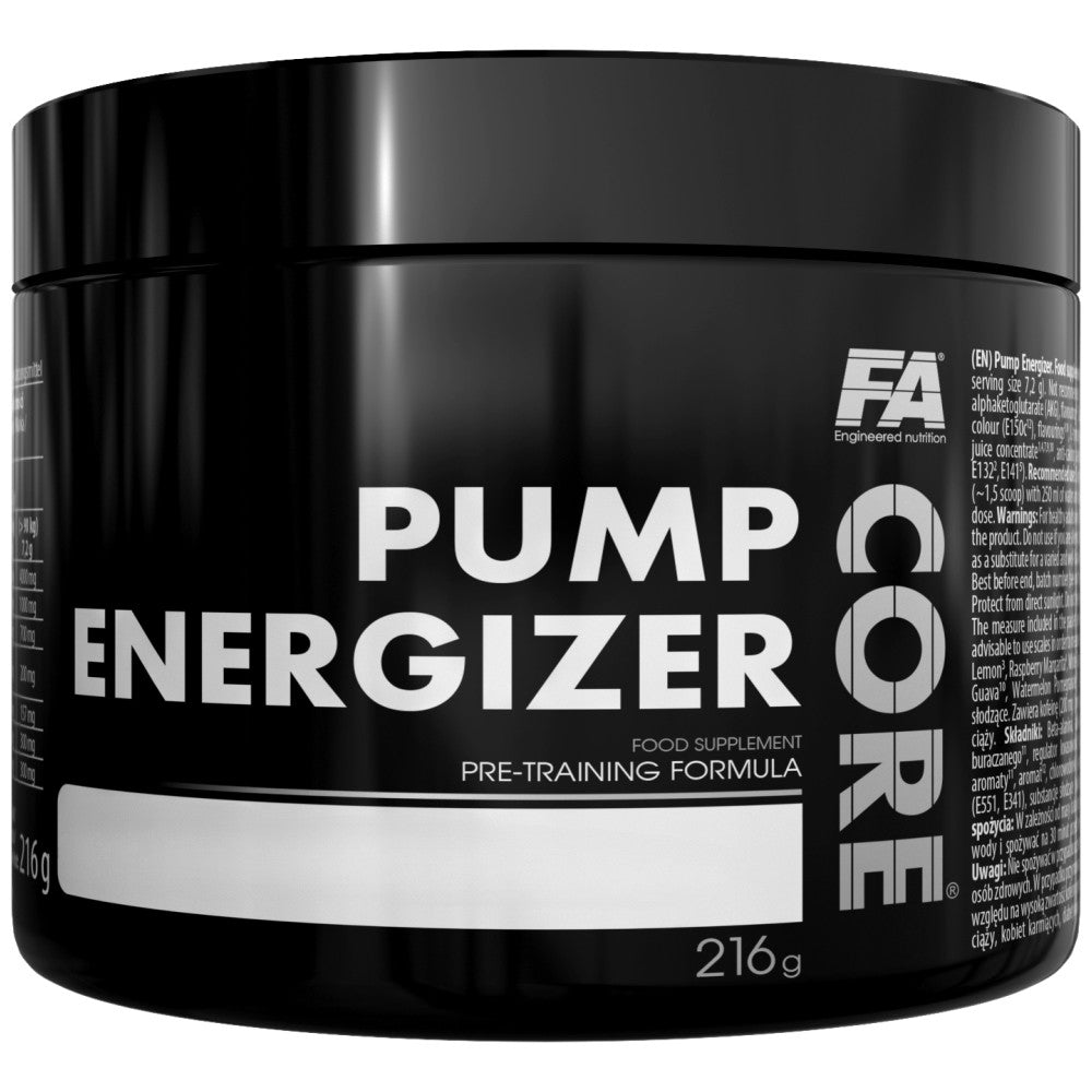 FA Nutrition CORE Pump Energizer - Предтренировъчна формула за помпа