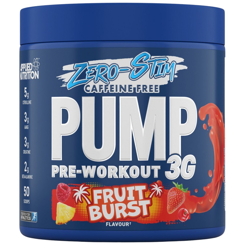 Applied Nutrition Pump 3G Stim-Free Next Generation Pre-Workout - NO бустер за помпа без стимуланти