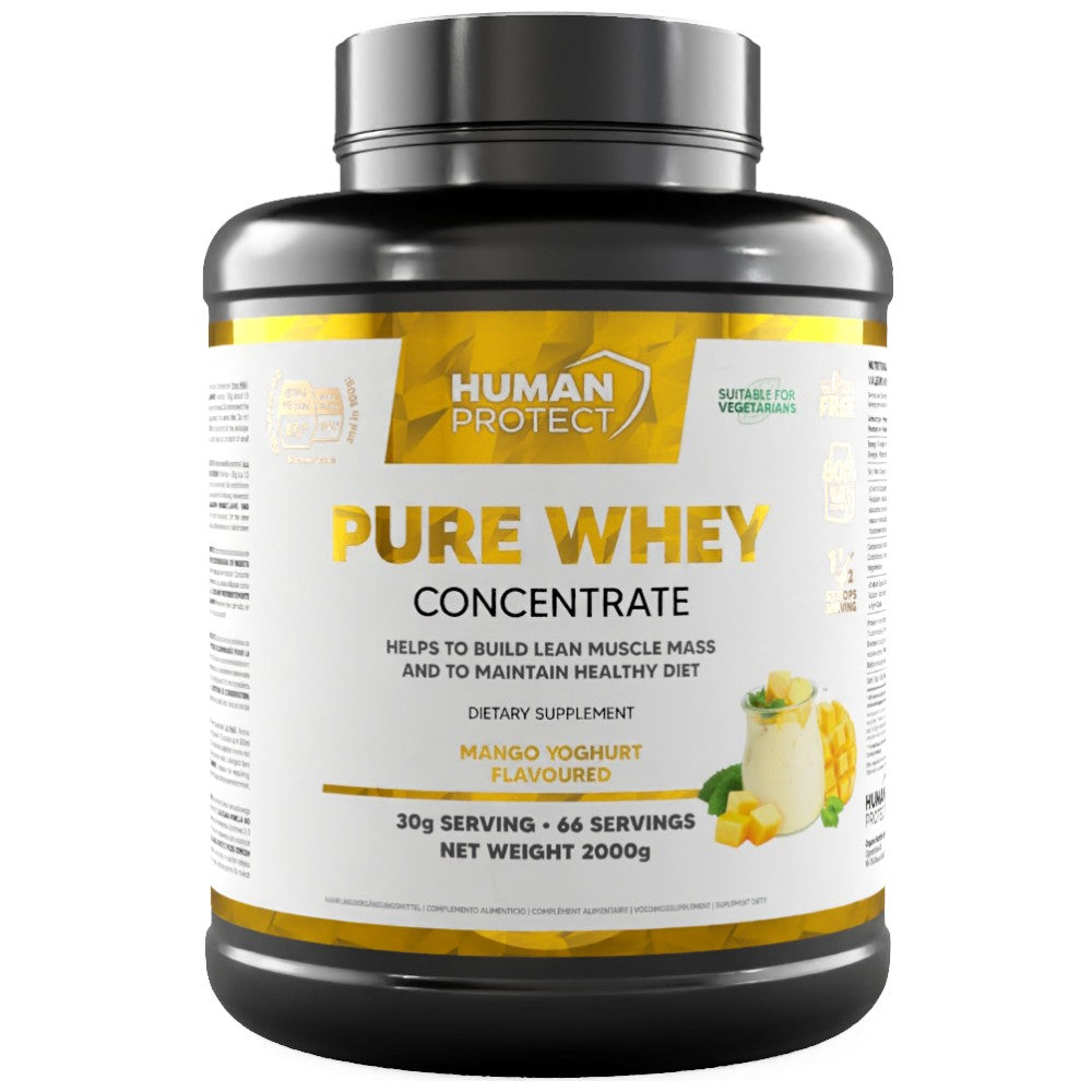 Human Protect Pure Whey Concentrate - Суроватъчен протеин концентрат