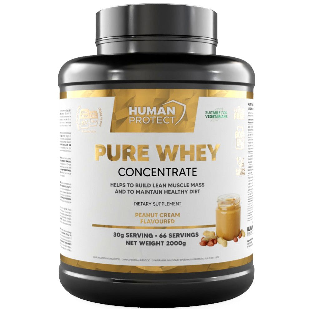 Human Protect Pure Whey Concentrate - Суроватъчен протеин концентрат