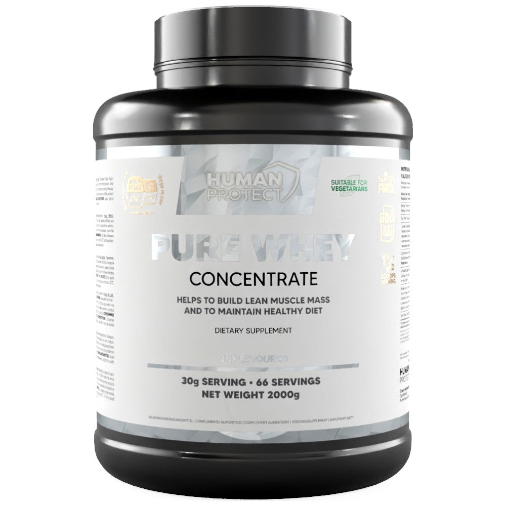 Human Protect Pure Whey Concentrate - Суроватъчен протеин концентрат