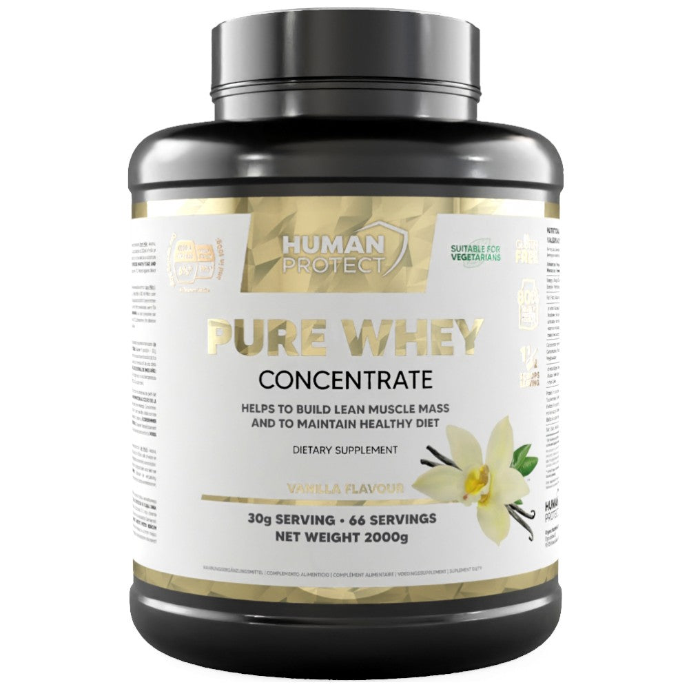 Human Protect Pure Whey Concentrate - Суроватъчен протеин концентрат