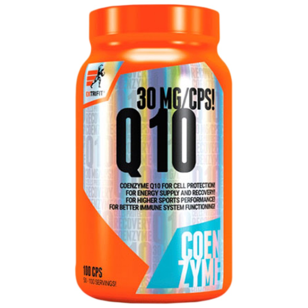 Extrifit Sports Nutrition Coenzyme Q10 30 mg + Vitamin E - Коензим Q10 с Витамин Е