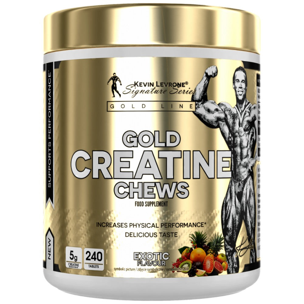 Kevin Levrone Gold Creatine Chews Creatine Monohydrate - Дъвчащ креатин монохидрат