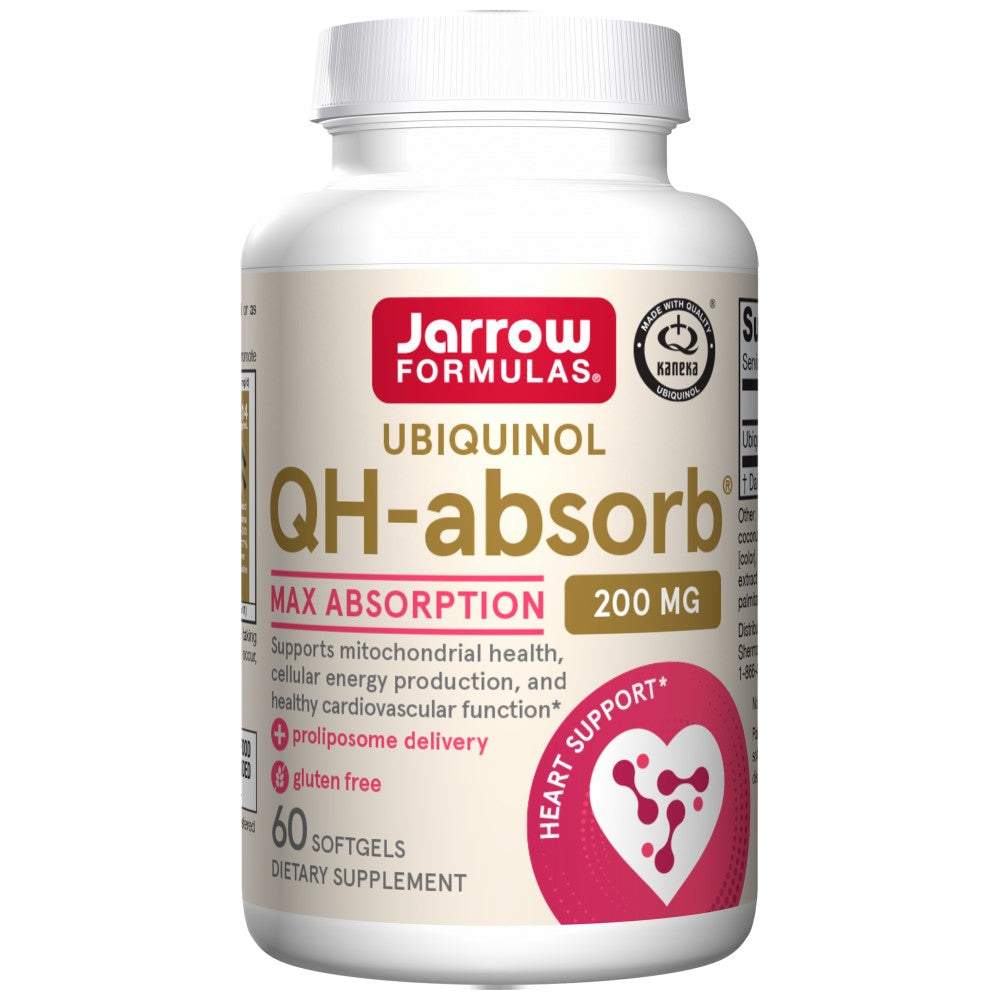 Jarrow Formulas Ubiquinol QH-Absorb 200 mg - Убиквинол (Коензим Q10)