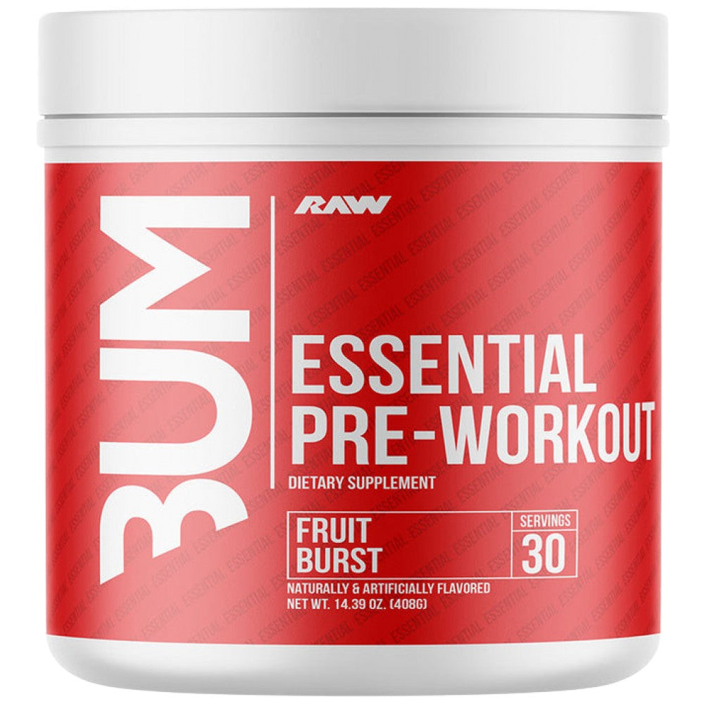 RAW Nutrition CBUM Essential Pre with Natural Caffeine - Предтренировъчна формула с натурален кофеин